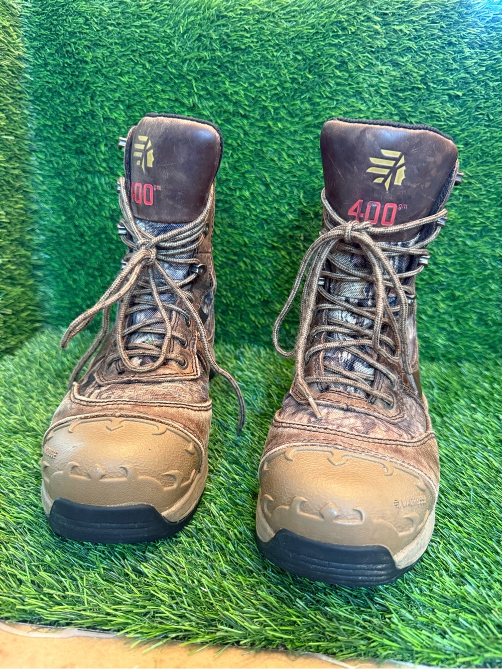 Lacrosse Windrose 400g Insulated Brown camo Men's Work Boots men 8.0